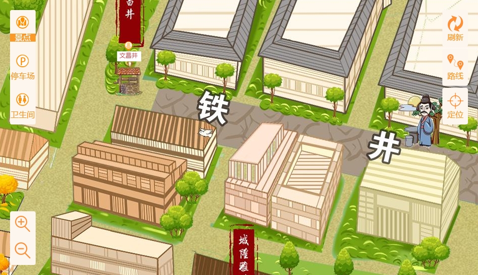 宋洛乡智慧景区：手绘地图与语音导览的完美融合